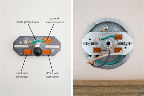 installing bathroom vanity light without junction box|junction box for lights.